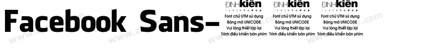 Facebook Sans字体转换